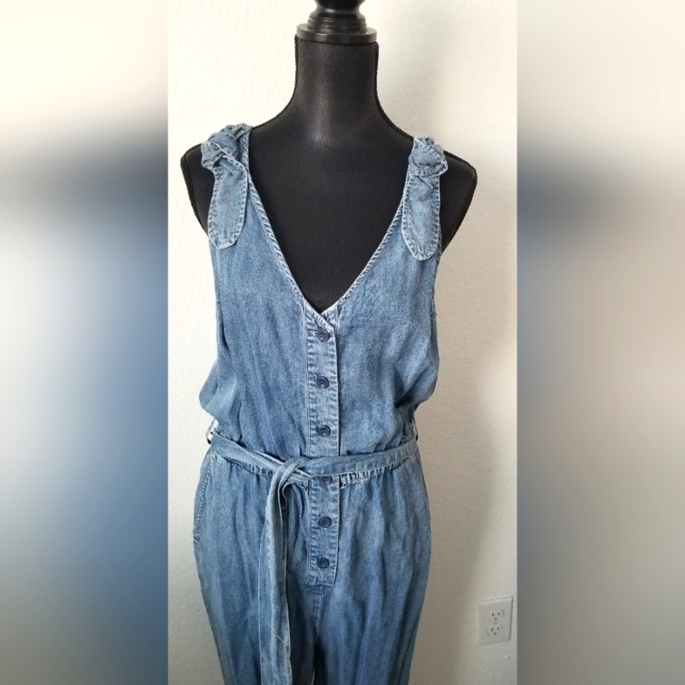 Wash demin romper size S